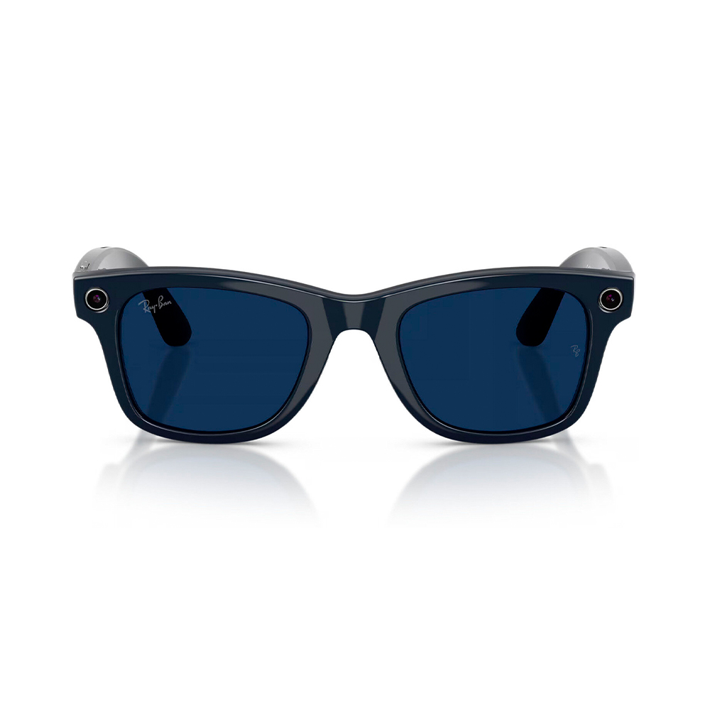 Ray-Ban Meta Wayfarer Gen2 Большой Shiny Cosmic Blue/Clear Sapphire (RW4012 6628MF 53-22)