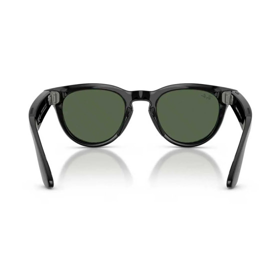 Ray-Ban Meta Headliner Gen2 Standard Shiny Black Frame / G-15 Green Lenses (RW4013 601/71 50-23)