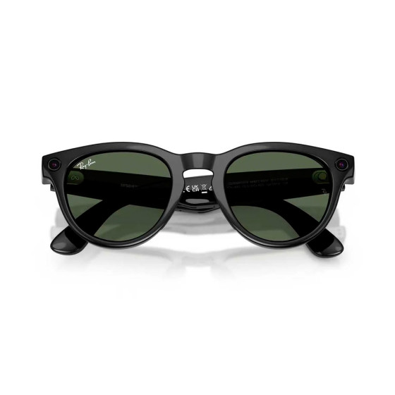 Ray-Ban Meta Headliner Gen2 Standard Shiny Black Frame / G-15 Green Lenses (RW4013 601/71 50-23)