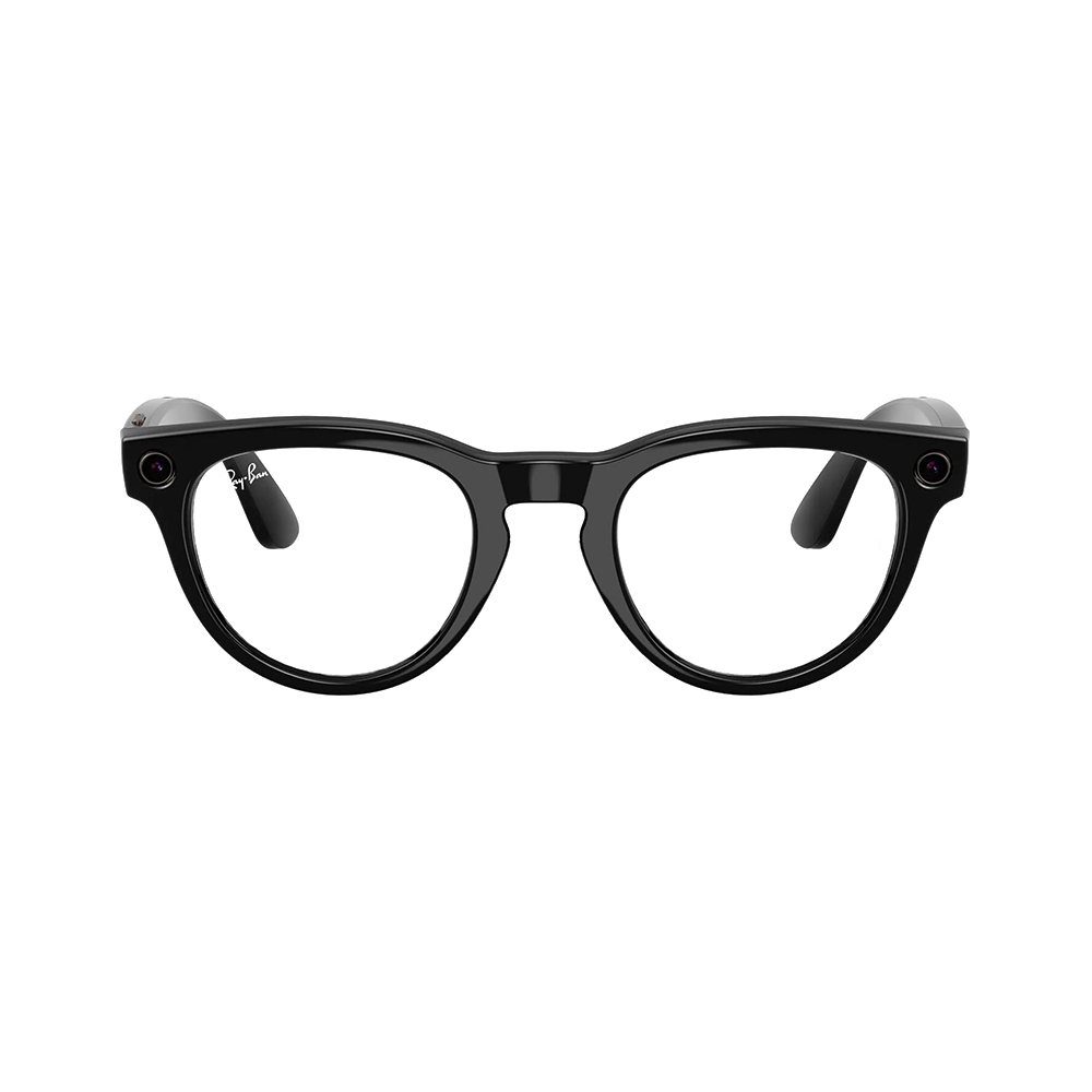 Ray-Ban Meta Headliner Gen2 Standard Shiny Black Frame / Clear to Sapphire Transitions Lenses (RW4013 601/MF 50-23)