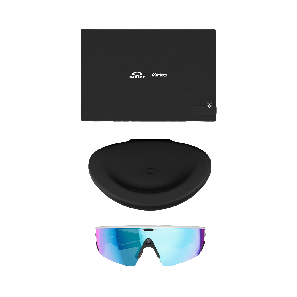 Oakley Meta Vanguard - Prizm Sapphire Lenses / White Frame (OW8001-0652)