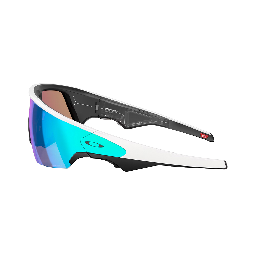 Oakley Meta Vanguard - Prizm Sapphire Lenses / White Frame (OW8001-0652)
