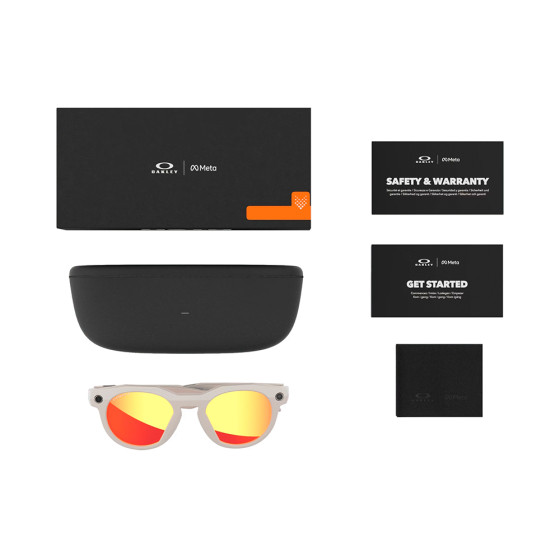 Oakley Meta HSTN Warm Grey Lens Color Ruby (OW8002-0451)