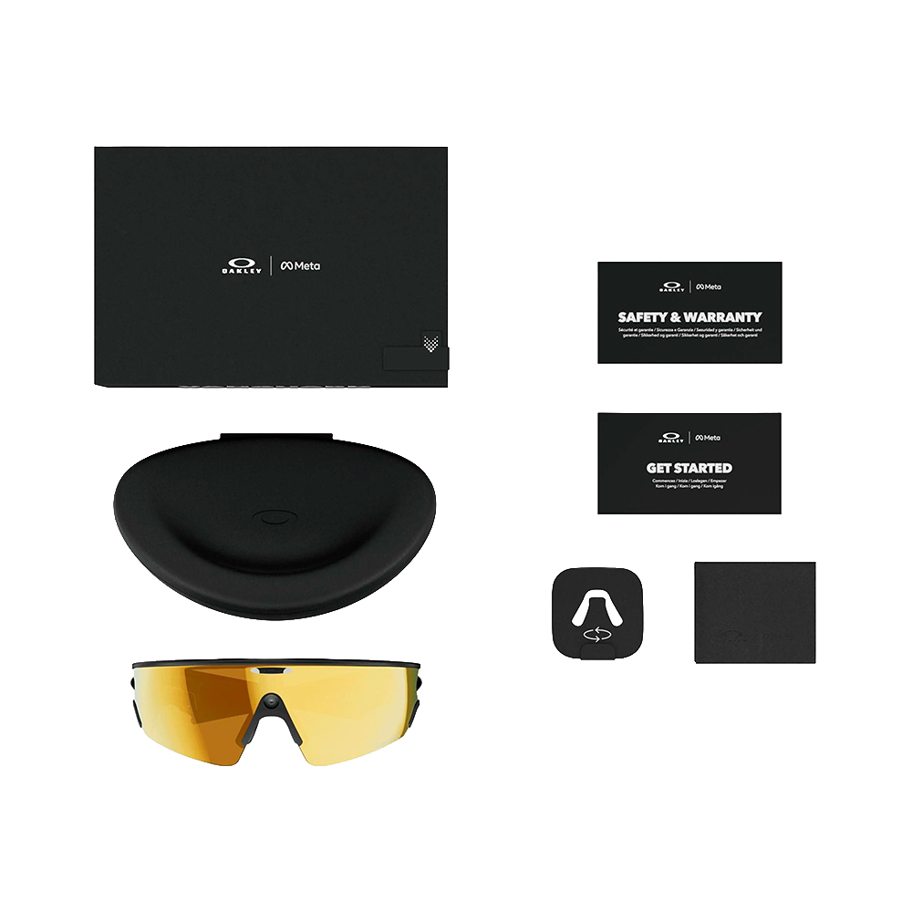 Oakley Meta Vanguard - Prizm 24k Lenses / Black Frame (OW8001-0452)