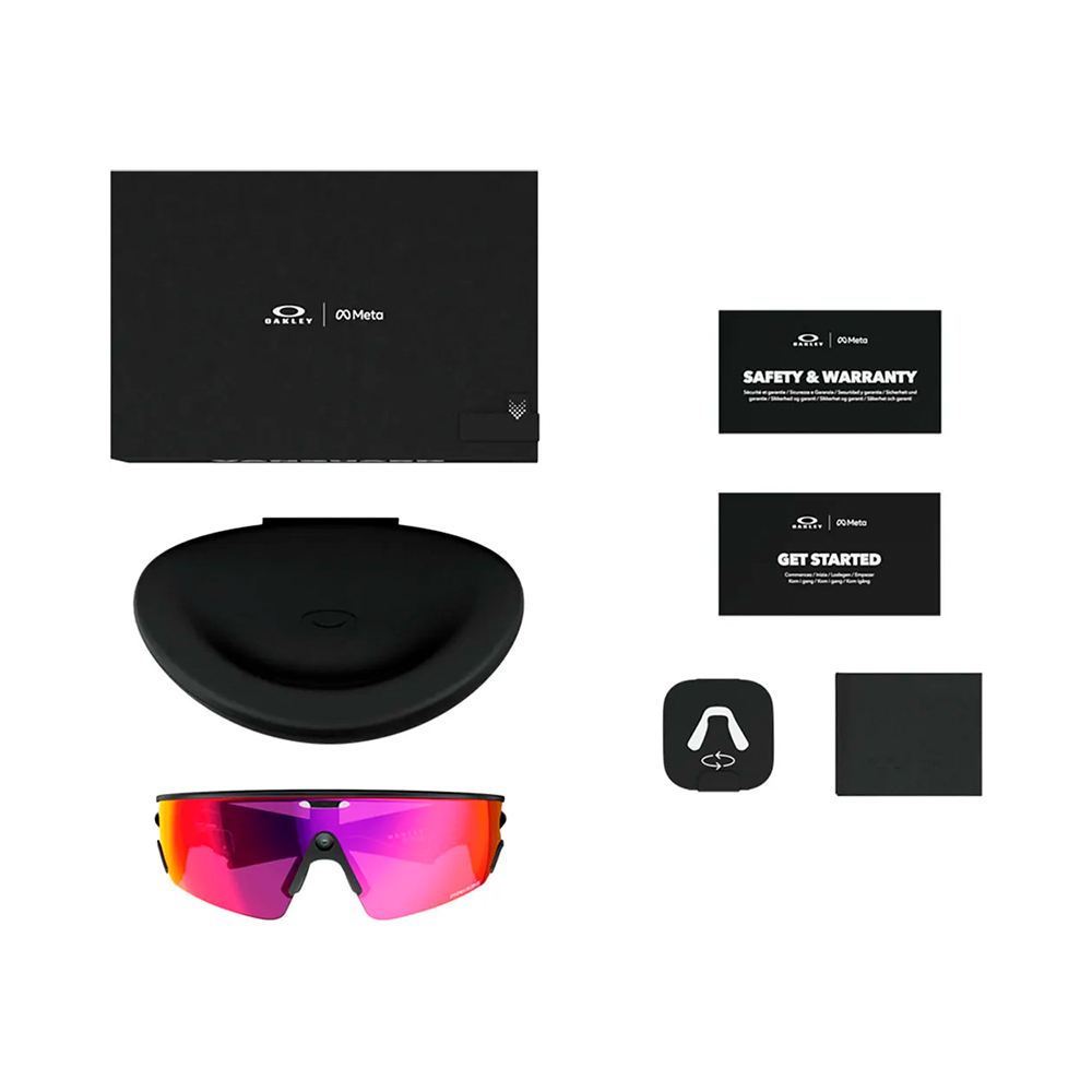 Oakley Meta Vanguard - Prizm Road Lenses / Black Frame (OW8001-0152)