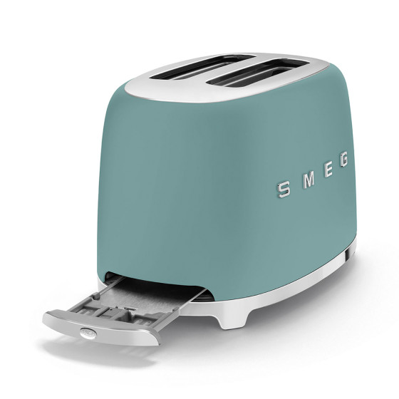 Тостер SMEG (TSF01EGMEU) - Emerald Green