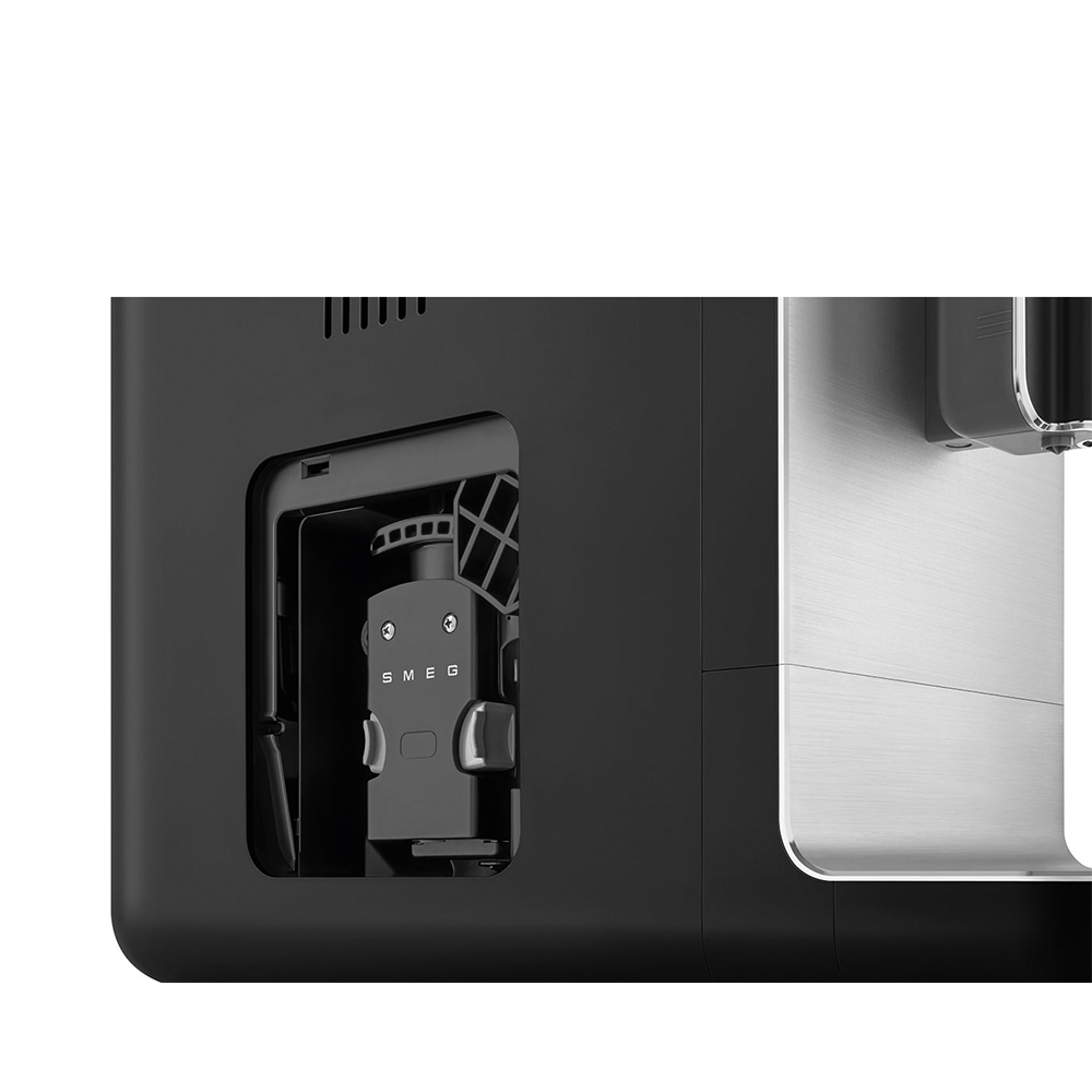 Кавомашина автоматична SMEG (BCC12BLMEU) with steam wand - Black