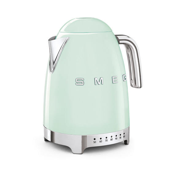 Электрочайник SMEG (KLF04PGEU) Variable temperature - Pastel green