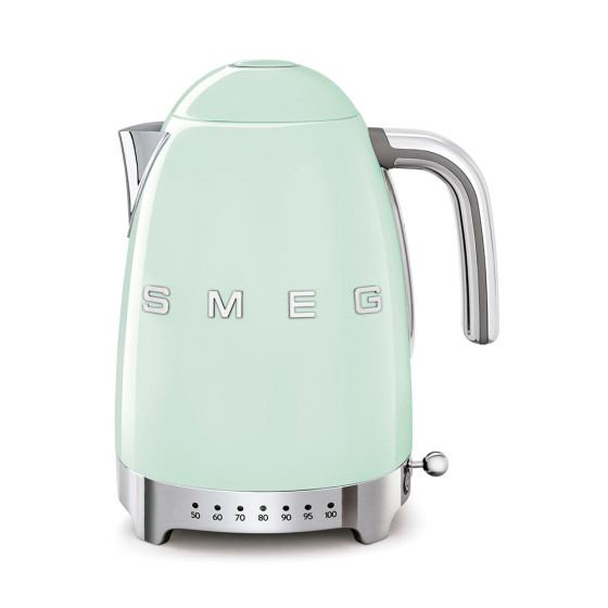 Электрочайник SMEG (KLF04PGEU) Variable temperature - Pastel green