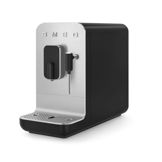 Кавомашина автоматична SMEG (BCC12BLMEU) with steam wand - Black