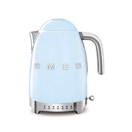 Электрочайник SMEG (KLF04PBEU) Variable temperature - Pastel blue