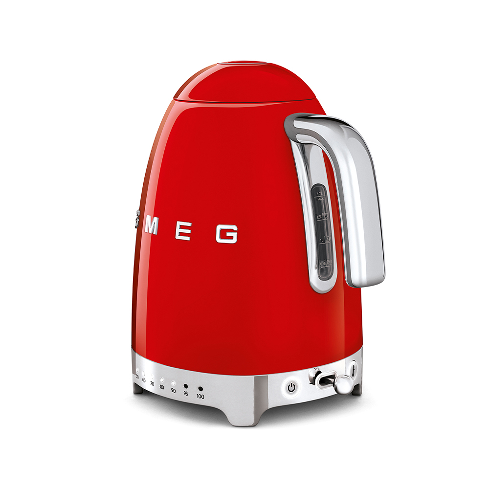Электрочайник SMEG (KLF04RDEU) Variable temperature - Red