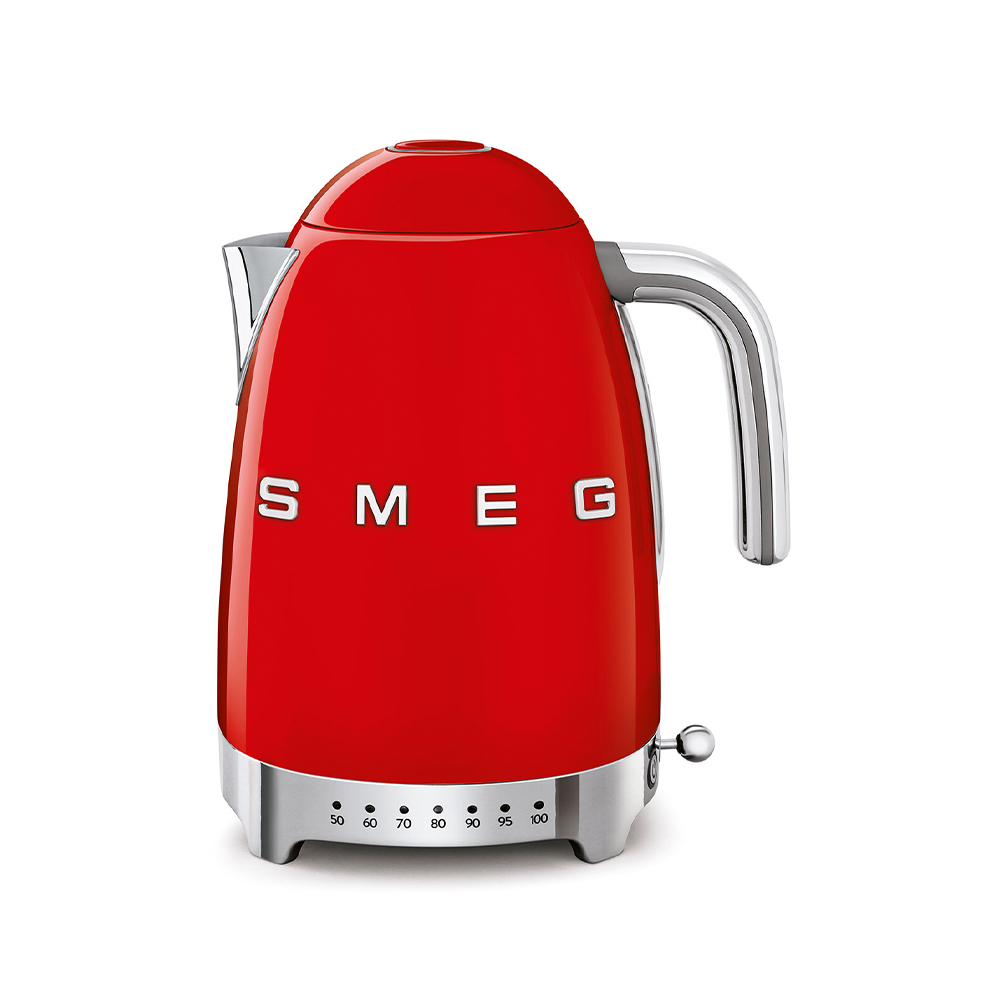 Электрочайник SMEG (KLF04RDEU) Variable temperature - Red