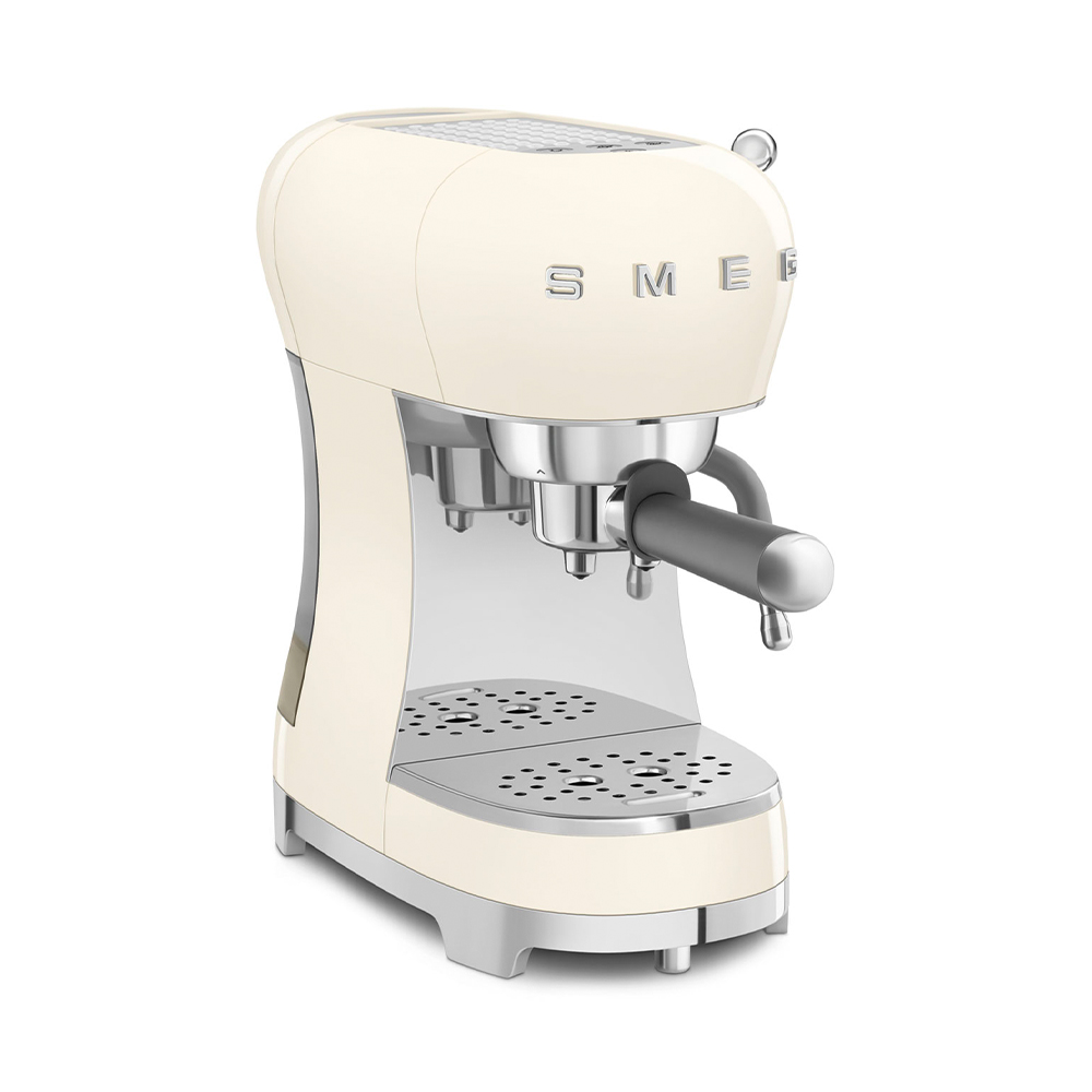 Рожковая кофеварка эспрессо SMEG (ECF02CREU) - Cream