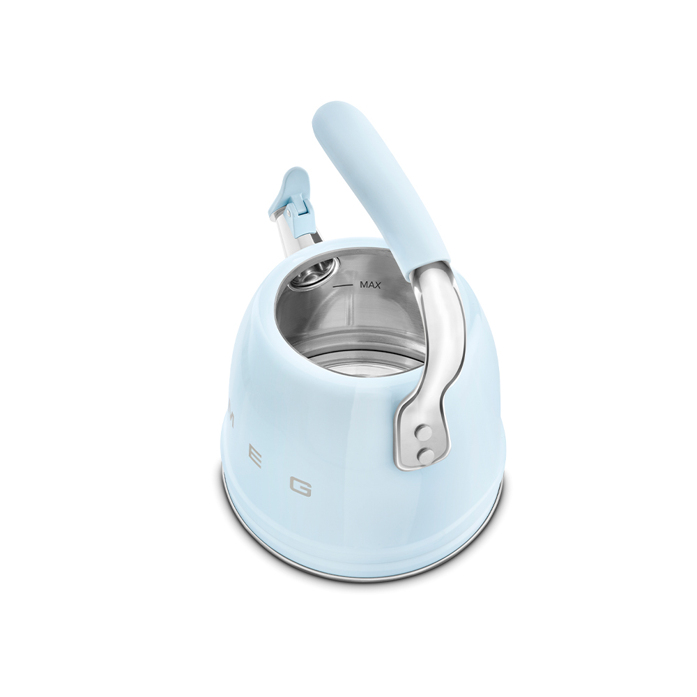 Чайник со свистком Smeg (WKF01PB) – Pastel Blue