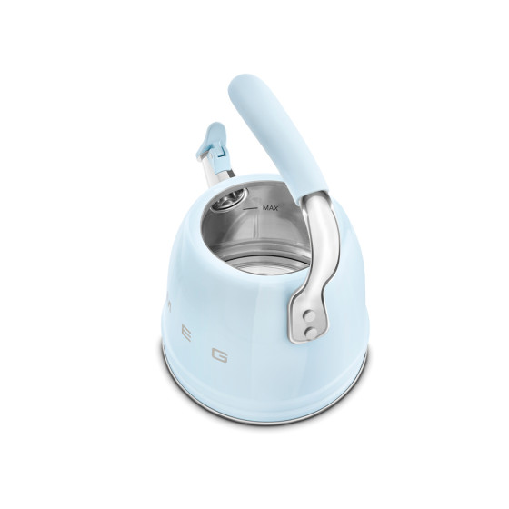 Чайник со свистком Smeg (WKF01PB) – Pastel Blue
