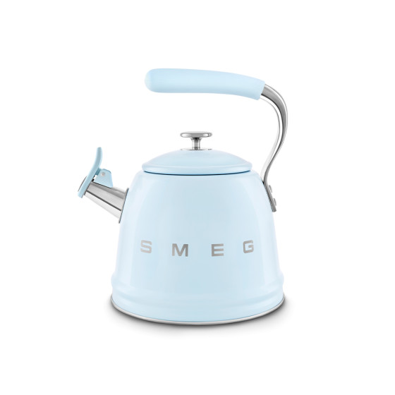 Чайник со свистком Smeg (WKF01PB) – Pastel Blue