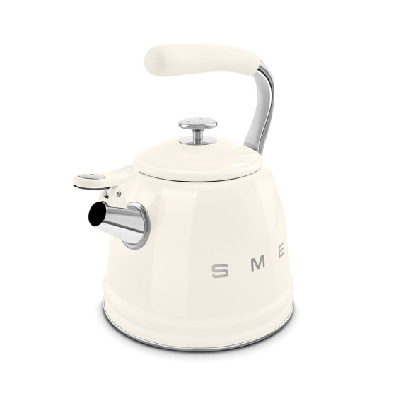 Чайник со свистком Smeg (WKF01CR) - Cream