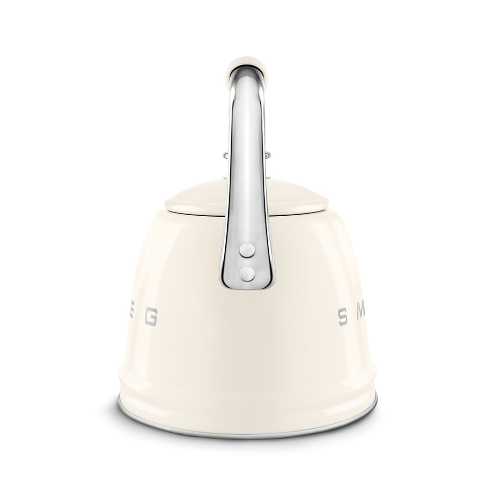 Чайник со свистком Smeg (WKF01CR) - Cream