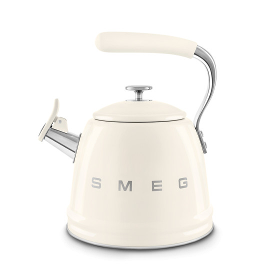 Чайник со свистком Smeg (WKF01CR) - Cream