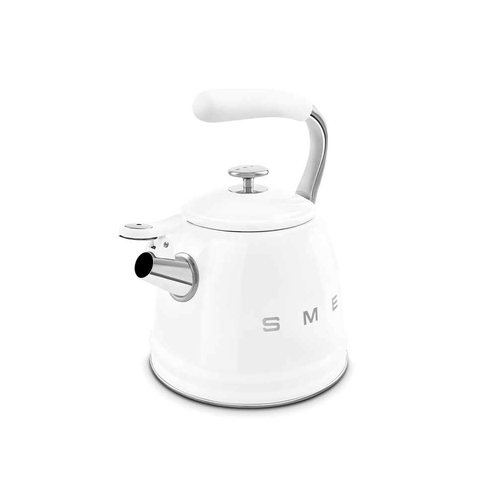 Чайник со свистком Smeg (WKF01WH) - White