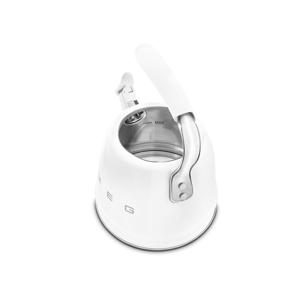Чайник со свистком Smeg (WKF01WH) - White