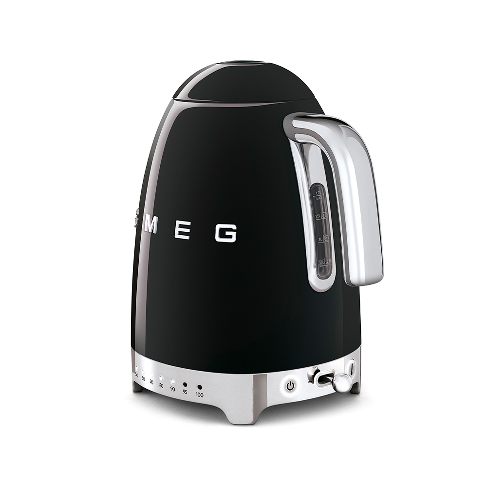 Електрочайник SMEG (KLF04BLEU) Variable temperature - Black