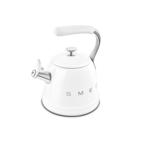 Чайник со свистком Smeg (WKF01WH) - White