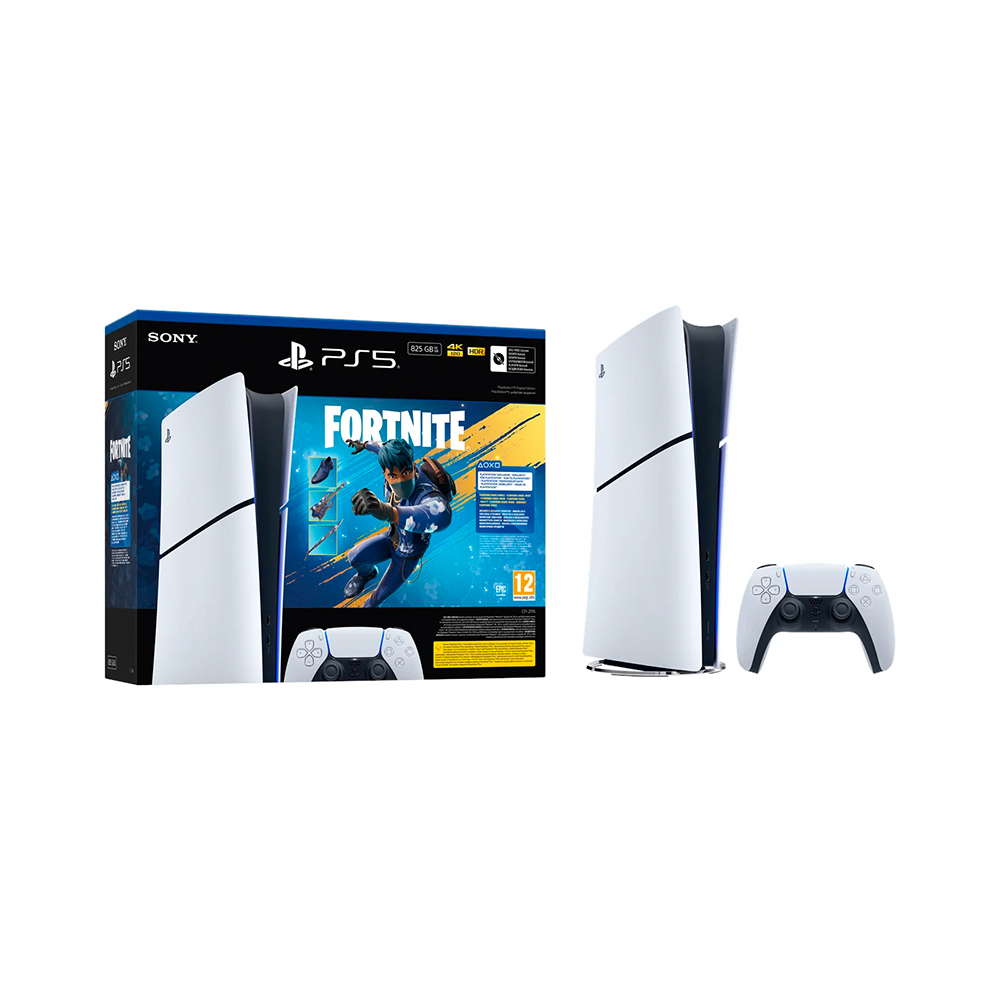 Sony PlayStation 5 Slim Digital Edition 825GB Fortnite Flowering Chaos Bundle (1000049851)