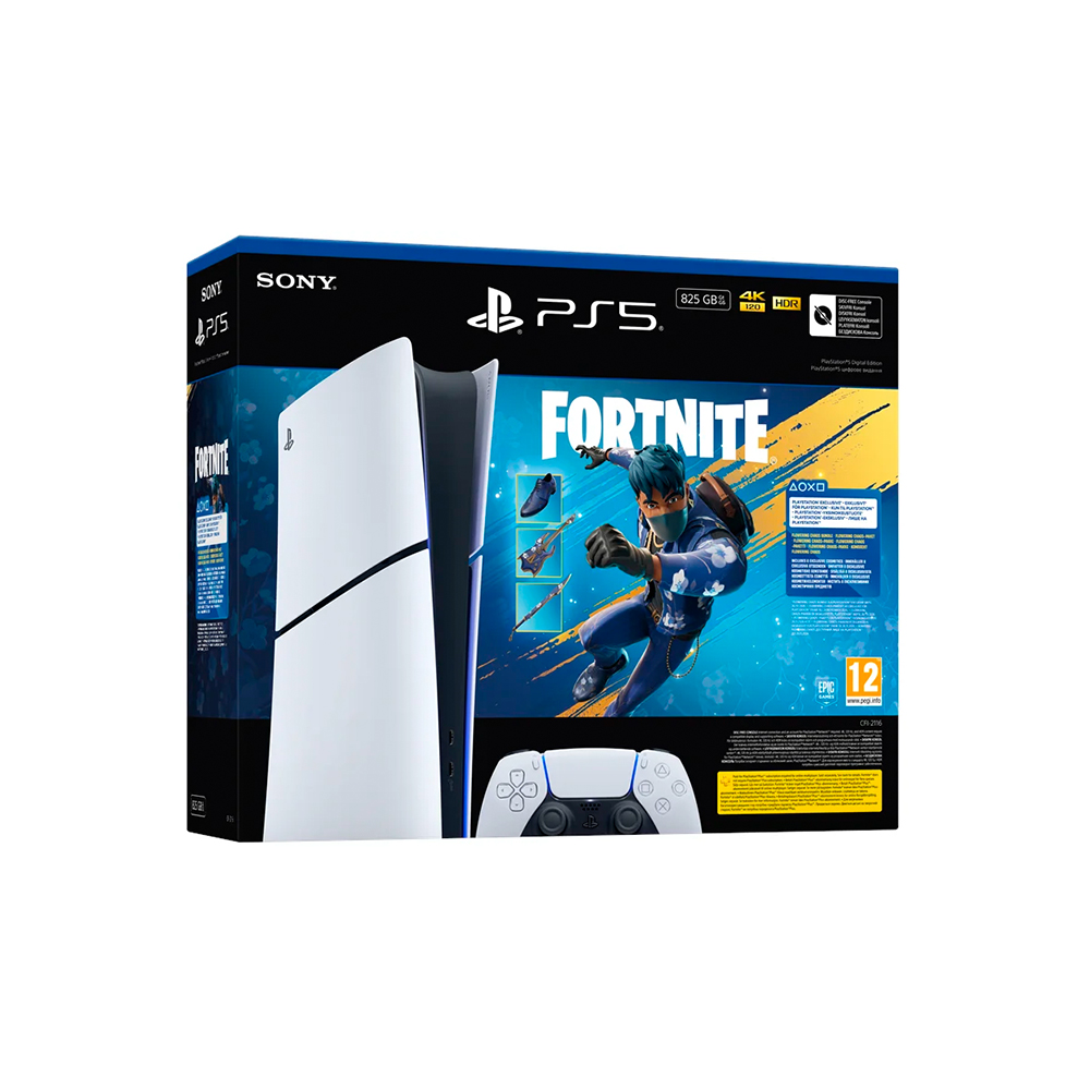 Sony PlayStation 5 Slim Digital Edition 825GB Fortnite Flowering Chaos Bundle (1000049851)