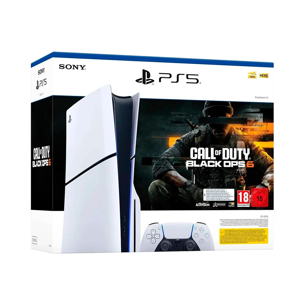 Sony PlayStation 5 Slim 1TB Call of Duty: Black Ops 6 Bundle (1000049598)
