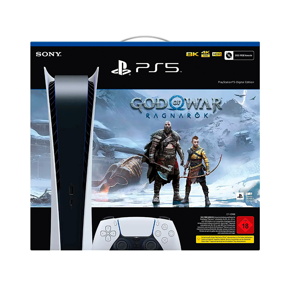 Sony PlayStation 5 825GB God of War Ragnarok Bundle