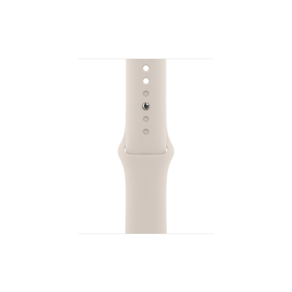 Apple Watch Series 8 GPS + Cellular 45mm Gold Stainless Steel Case with Starlight Sport Band