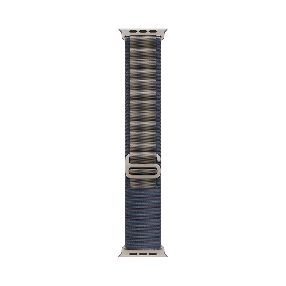 Apple Watch Ultra 2 GPS + Cellular 49mm Titanium Case with Blue Alpine Loop - Small (MREK3)