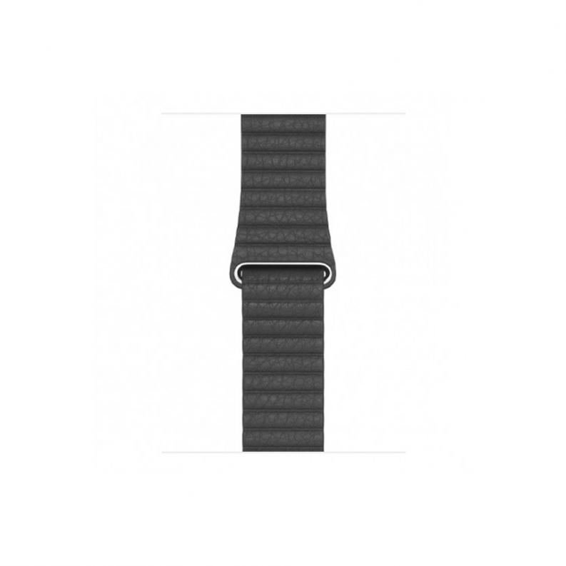 Apple Watch 5 44mm 4G Gold Steel with Black Leather Loop, фото 4