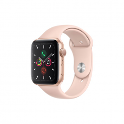 Apple Watch 5 44mm 4G Gold Aluminium Case with Pink Sand Sport Band