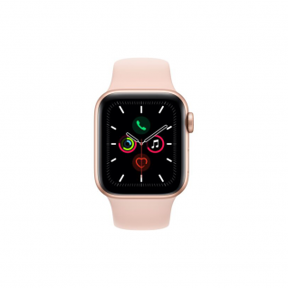 Apple Watch 5 40mm 4G Gold Aluminium Case with Pink Sand Sport Band