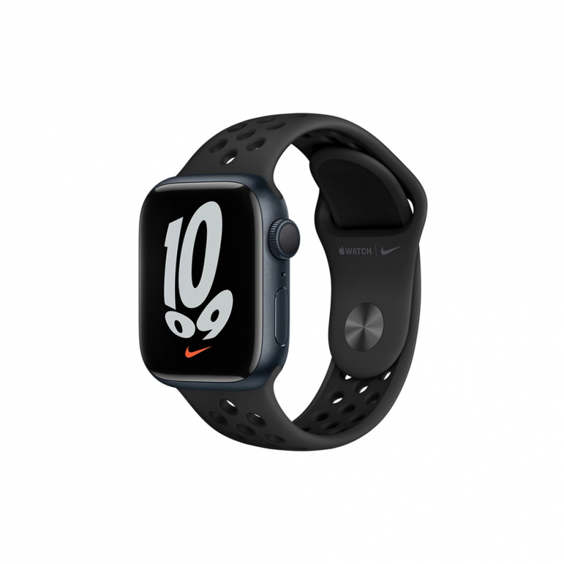 Apple Watch Nike 7 4G 41mm Midnight Aluminum Case with Anthracite/Black Nike Sport Band