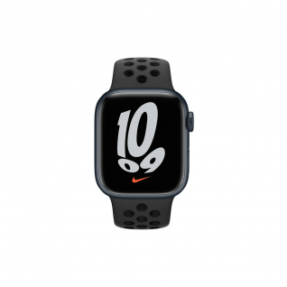 Apple Watch Nike 7 GPS 41mm Midnight Aluminum Case with Anthracite/Black Nike Sport Band