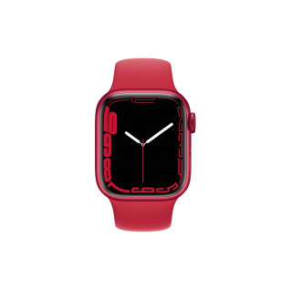 Apple Watch Series 7 GPS 41mm PRODUCT RED Aluminum Case with PRODUCT RED Sport Band