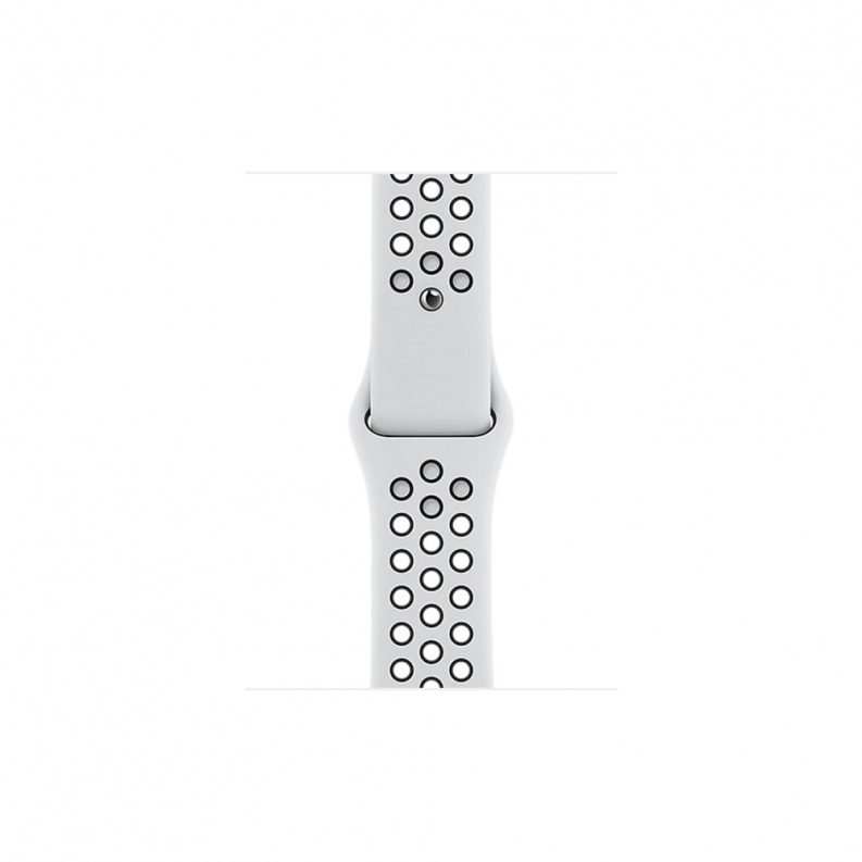 Apple Watch Nike SE GPS 40mm Silver Aluminum Case with Pure Platinum/Black Nike Sport Band, фото 4
